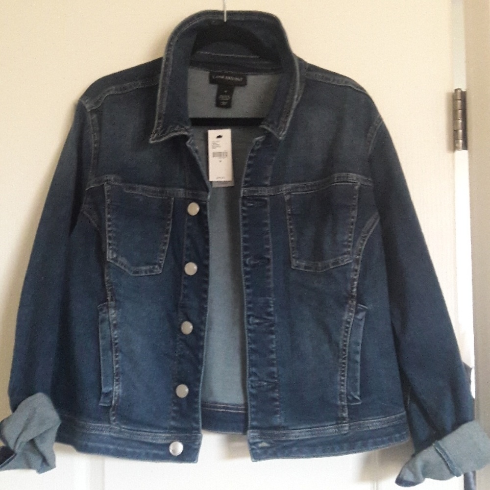 Lane Bryant Jean Jacket NWT